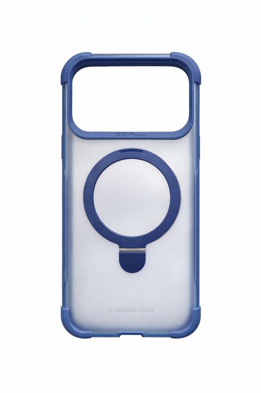 מגן LEGEND MAGSAFE Iph 17 PRO MAX BLUE שקוף