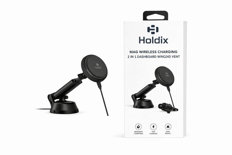 מעמד רכב מאגסיף טעינה אלחוטית IG-25