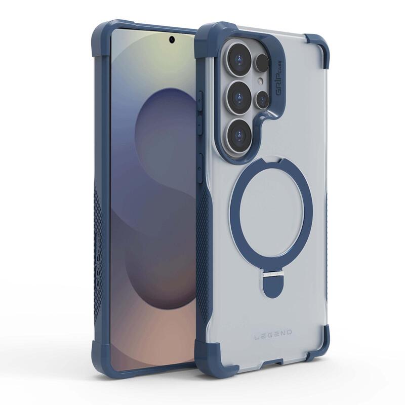 מגן Grip Case Legend Pro MagSafe for Galaxy S26 Ultra - CLEAR BLUE