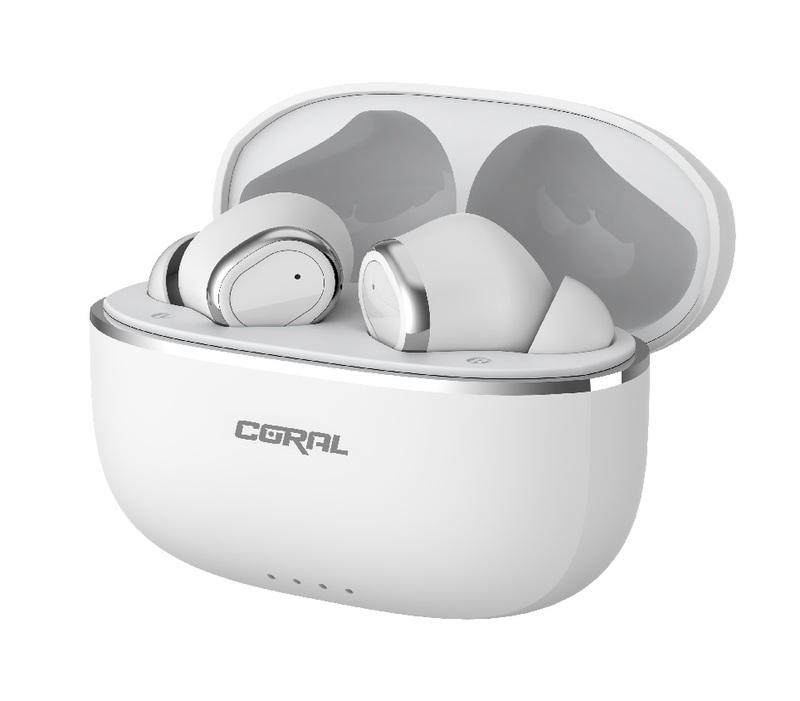 אוזניות אלחוטיות CORAL Freedom TWS ANC BT White