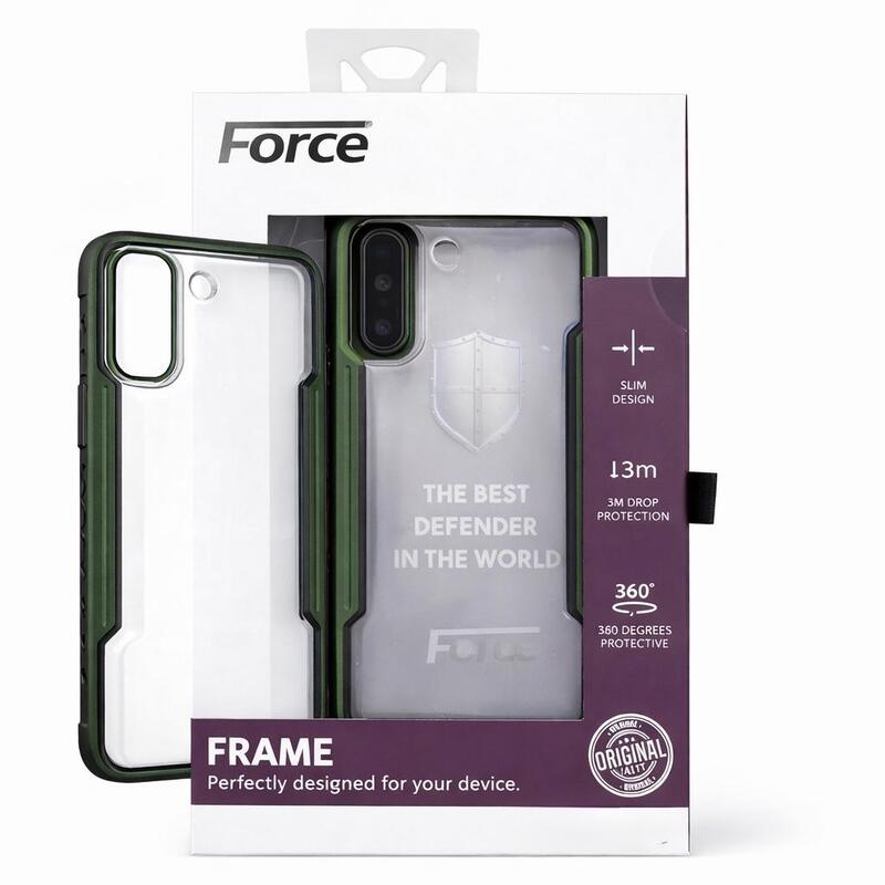 מגן Force Frame S24 Ultra Green