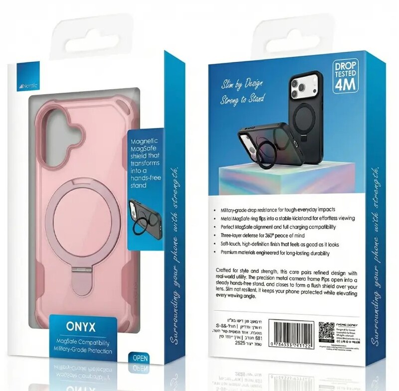 כיסוי ONYX SHIELD 15PM PINK