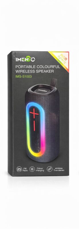 PORTABLE COLOURFUL WIRELESS SPEAKER IMS-S1003