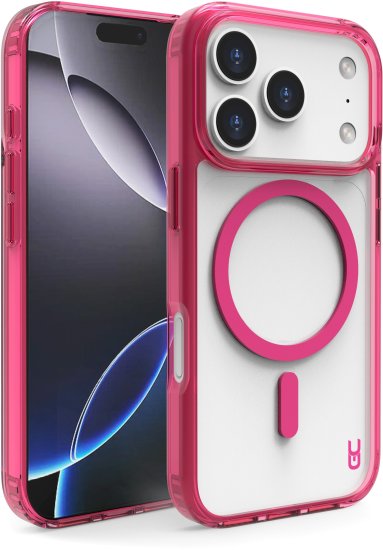 מגן Crystal MAGSAFE PINK IPHONE 17 PRO