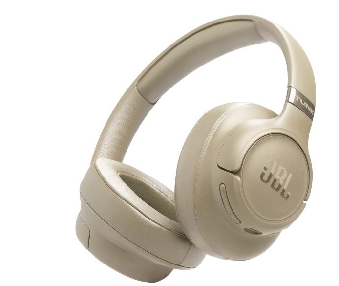 אוזניות אלחוטיות עם ביטול רעשים אדפטיבי JBL Tune 780NC Over Ear - צבע בז