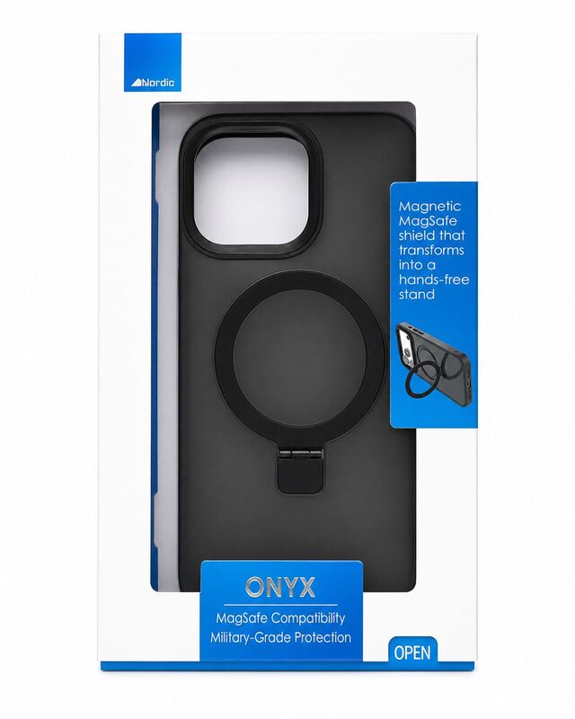 IPHONE 16PRO MAX BLACK מגן