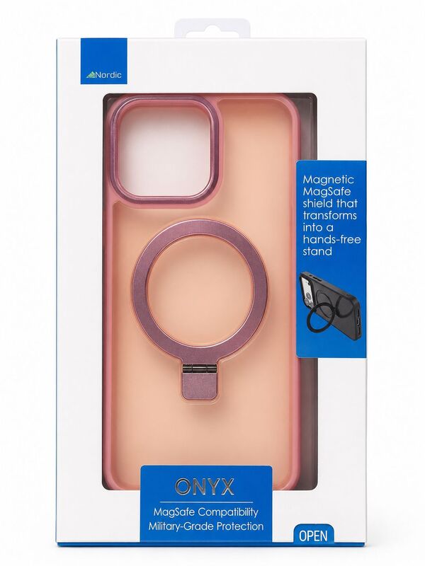 IPHONE 15PRO MAX PINK מגן