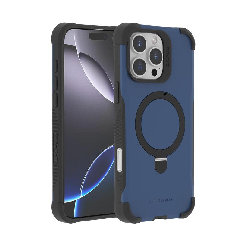 grip case legend magsafe iph 15 promax blue