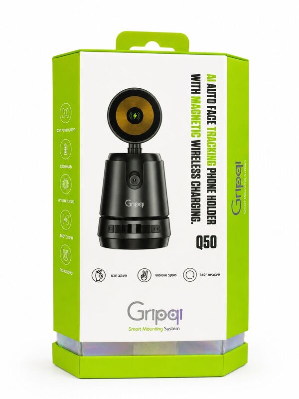 מעמד סלפי שולחני עם חיישן תנועה GRIPQI Q50