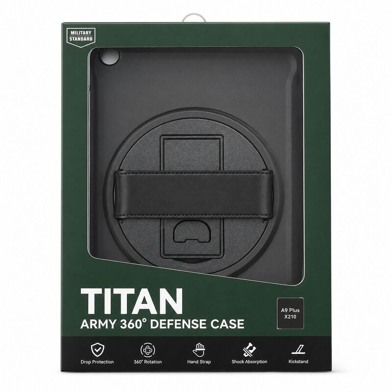 Titan defense case for tab A9 PLUS X210/A11 Plus BLACK