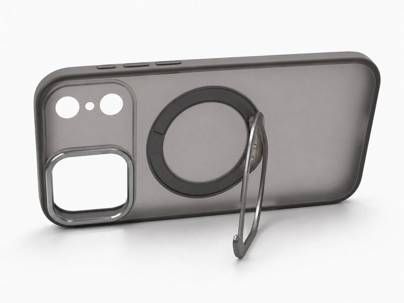 כיסוי אפור Magsafe Stand Iph17PM Miracase