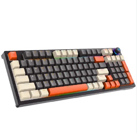 מקלדת גיימינג מכאנית אלחוטית Nordic GK96 צבע שחור