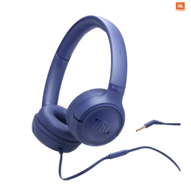 אוזניות קשת חוטיות Tune 530 Wired כחול