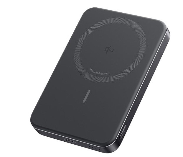 סוללת גיבוי מגנטית Anker MagGo Power Bank 10000mAh שחור