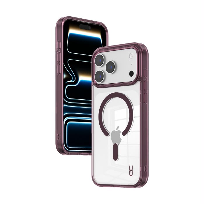 מגן Crystal MagSafe for Iph 18 PRO - Cherry