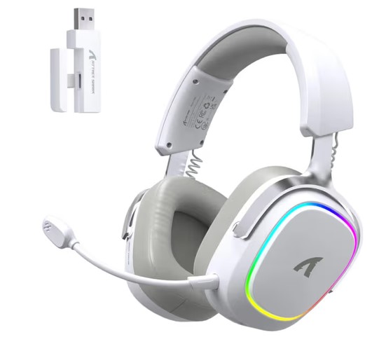 ATTACK SHARK G800 Wireless Gaming Headset לבן