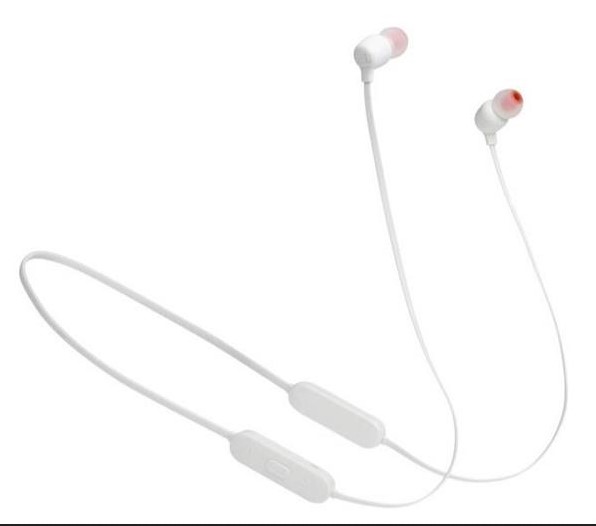 אוזניות ספורט בלוטוס 125BT לבן JBL