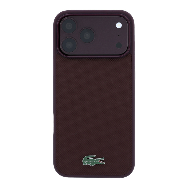 מגן Lacoste Mgsafe Petit Pique Cherry for Iphone 17PM/18PM