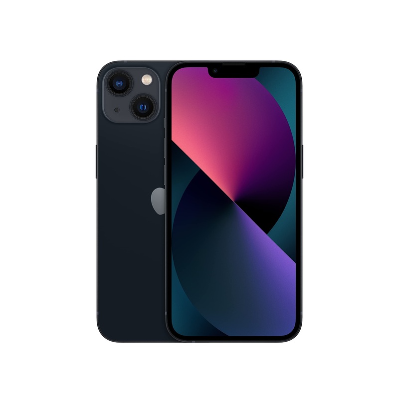 אייפון Apple iPhone 13 128GB - צבע Midnight - שנה אחריות יבואן רשמי - ללא מטען וללא אוזניות