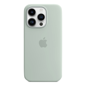 iPhone 14pm silicone green MagSafe