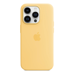 iPhone 14pm silicone Yellow MagSafe