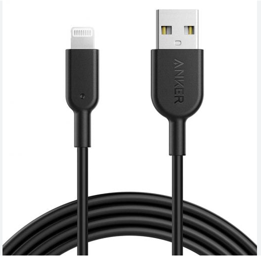 כבל ANKER BLACK  POWER LINE 1.8