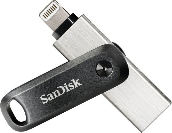 זיכרון נייד אפל SanDisk iXpand Go256G נפח 256GB