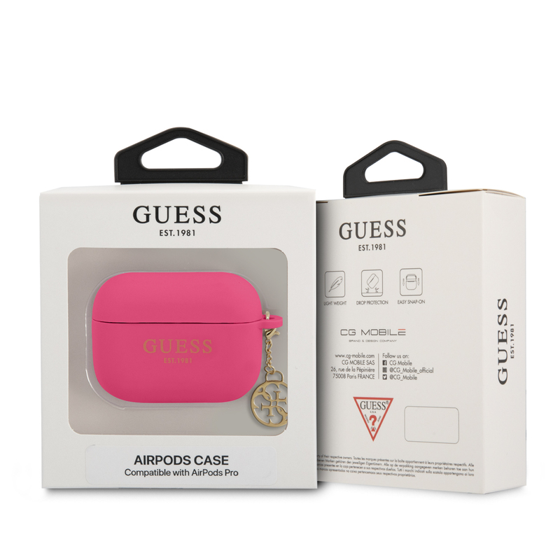 מגן Guess AirPods3 Pink