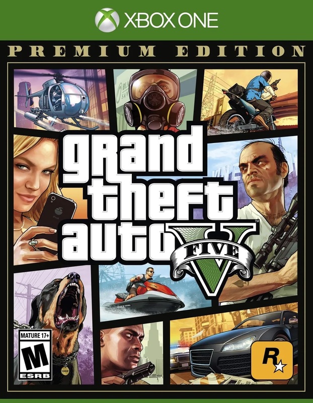 דיסק GTA V XBOX PREMIUM