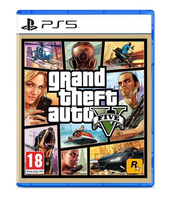 דיסק Ps5 GTAv