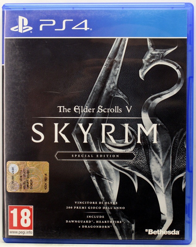 דיסק  Ps4 Skyrim