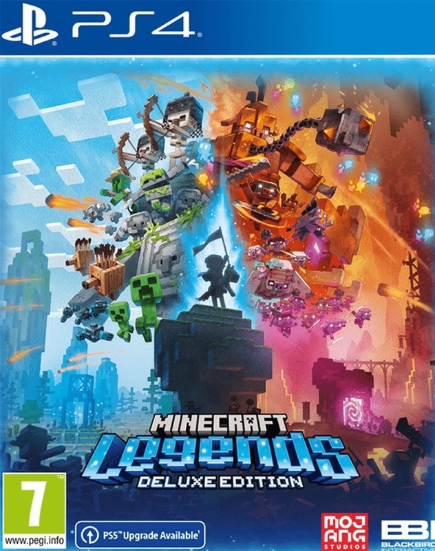 דיסק MineCraft Ps4 Legends Deluxe