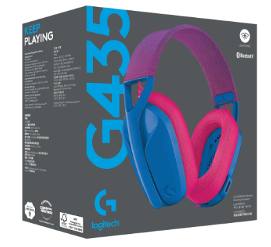 אוזניות אלחו כחול G435