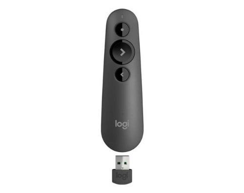 שלט מצגות אפור Logitech R500s