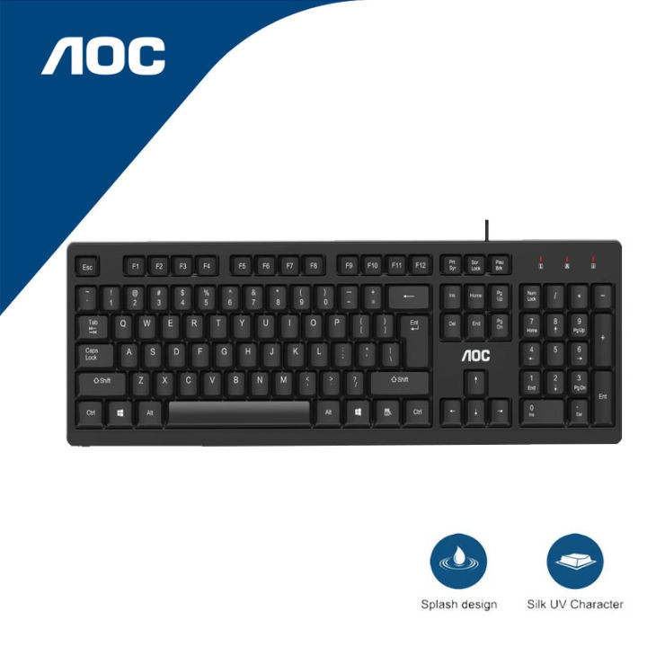 מקלדת KB161 שחור