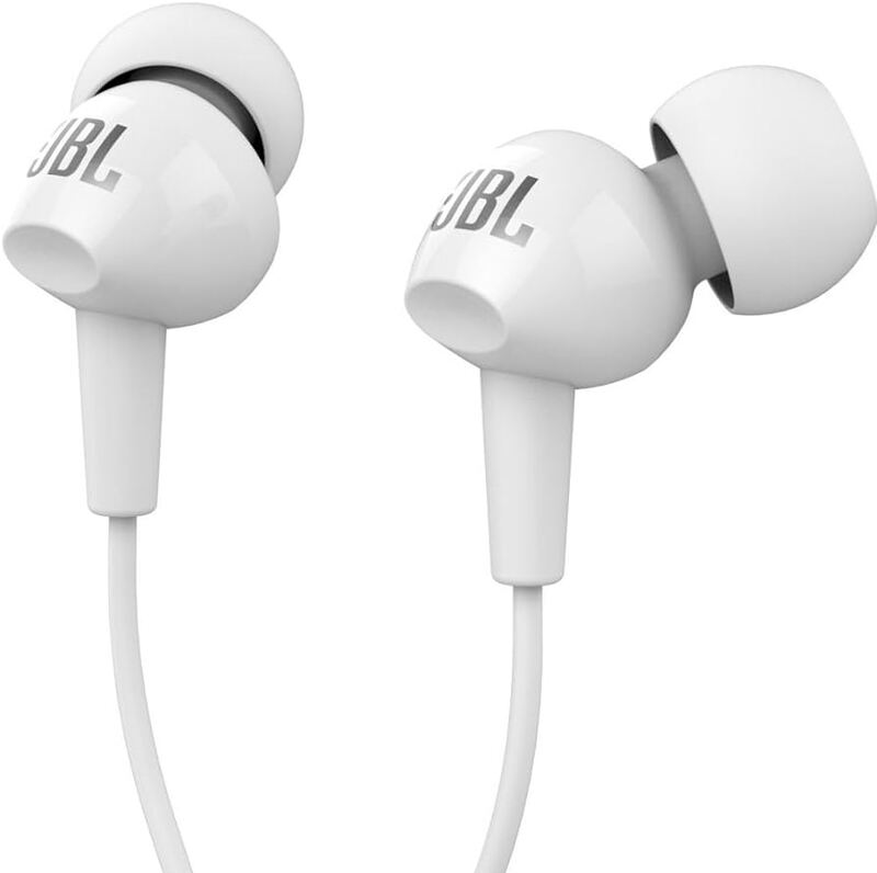 אזניות in ear JBL T110 לבן