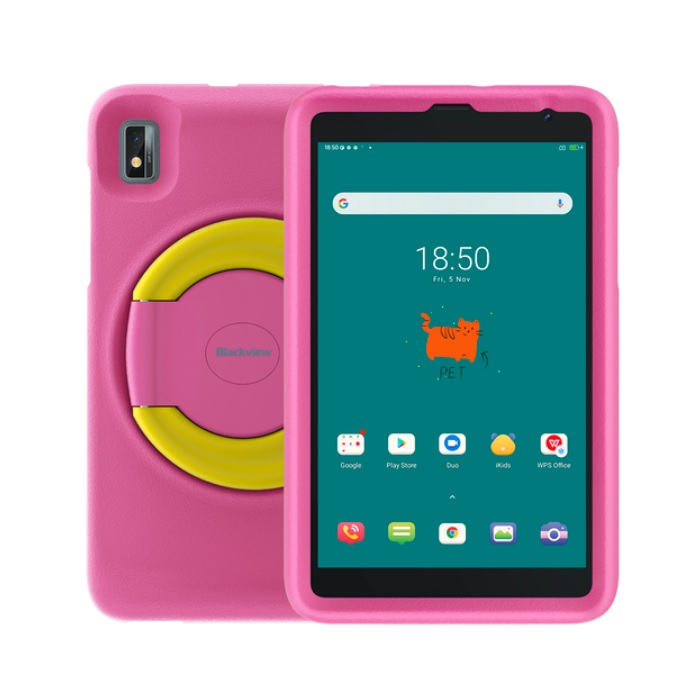 Tablet Black View Pink