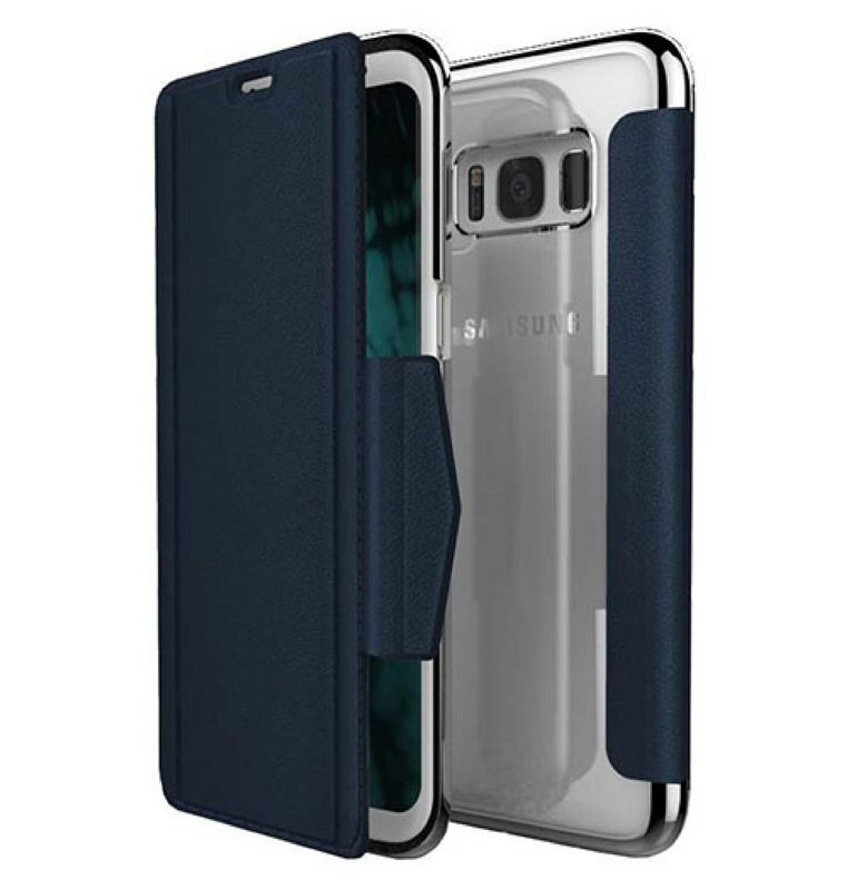 x-doria engage folio galaxy s8 blue