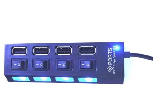 מפצל עם חשמל 4 port