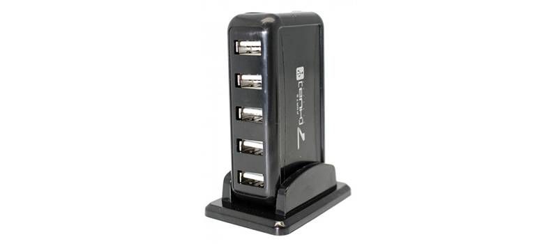 מפצל עם חשמל usb 7port
