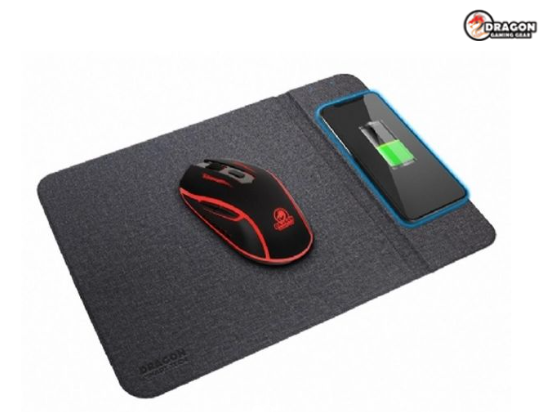 dragon mousepad + charge grey