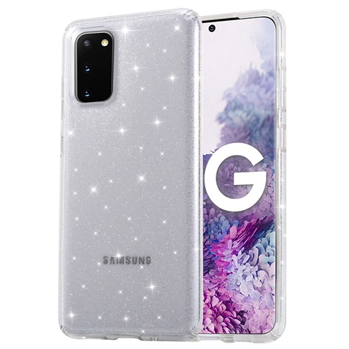 grip crystal glitter note 10 plus white