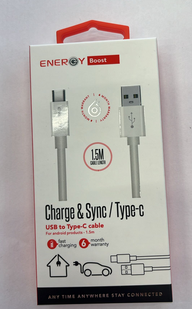 Cable Usb to TypeC 1.5M
