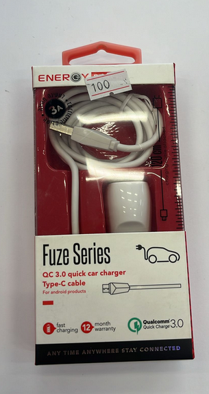 מטען רכב fuze series type c