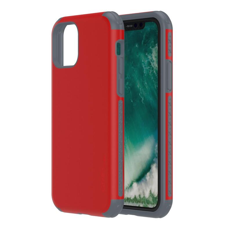 grip case fusion series iphone x red
