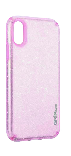 crystal glitter iphone x pink
