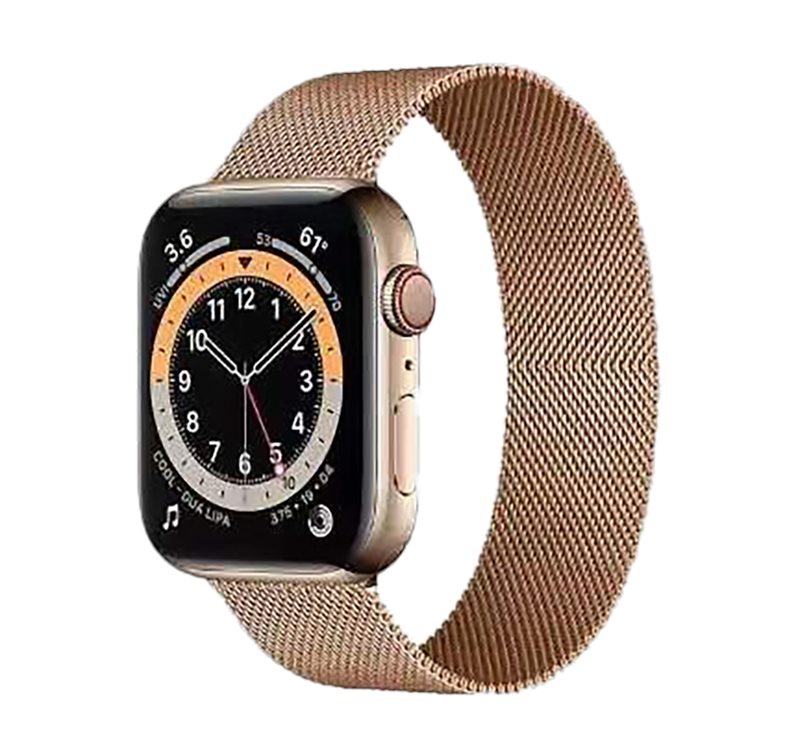 Stalnless Watch Strap 42\44 Gold