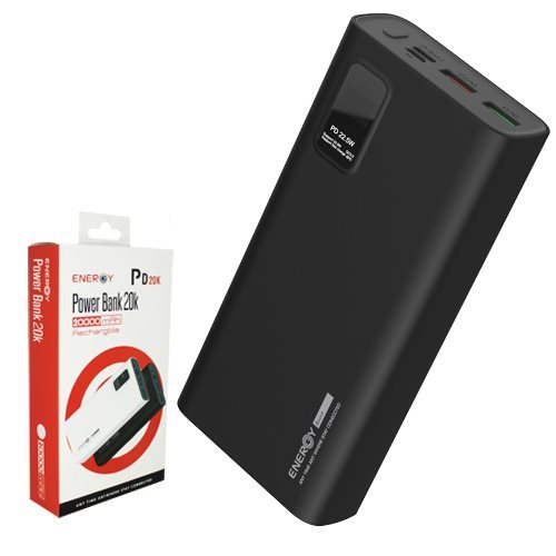 PowerBank20K Energy PD Black