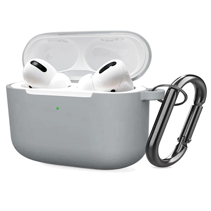 Silicone Airpods Pro Case Gray