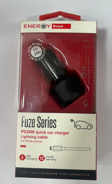 מטען רכב Energy 20w USB Type C